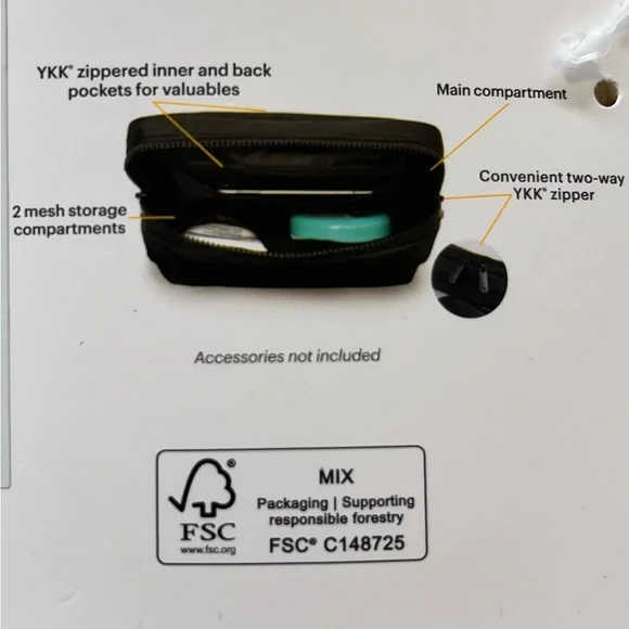 Lolë Black Handwarmer Belt Bag - Picture 4 of 4